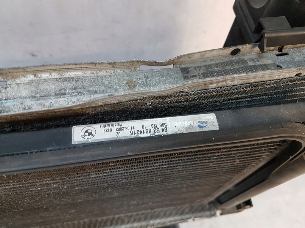 фото №11, Bmw x5 e53 радіатор кондиціонер+ wody