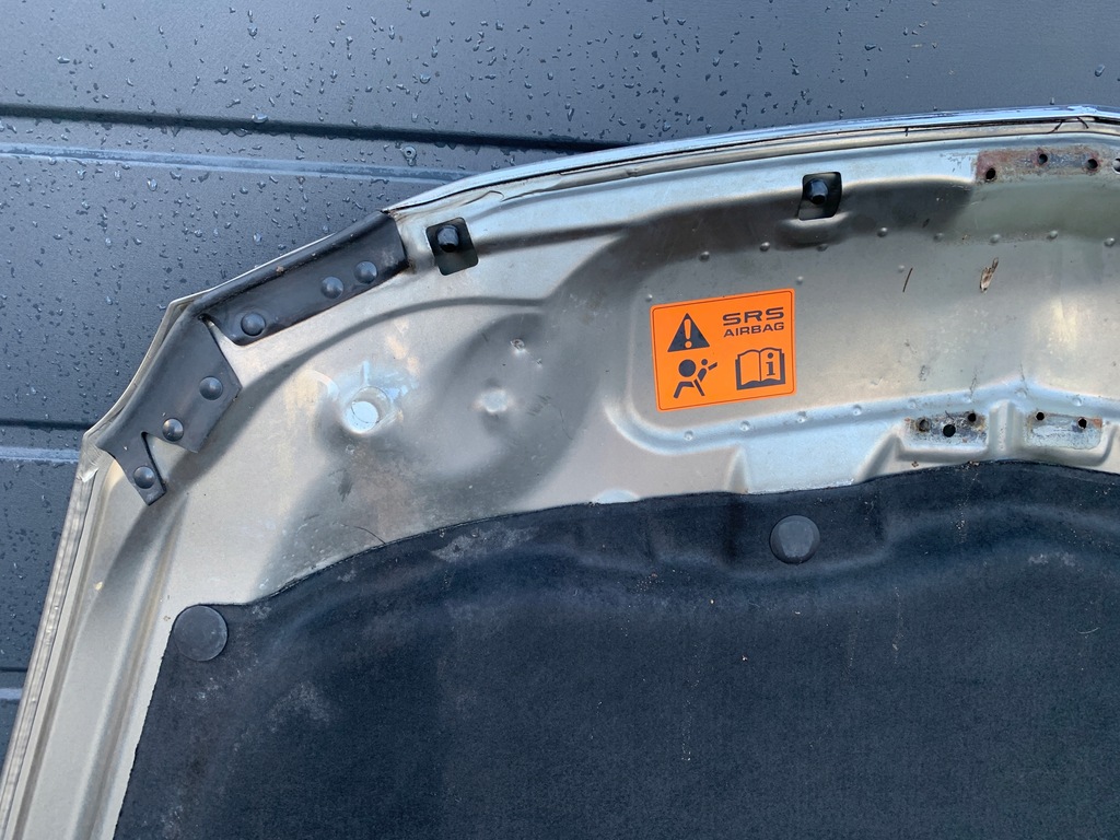 фото №11, Капот крышка передняя honda city iv 4 lift 02-08 nh-701m комплектная 110um