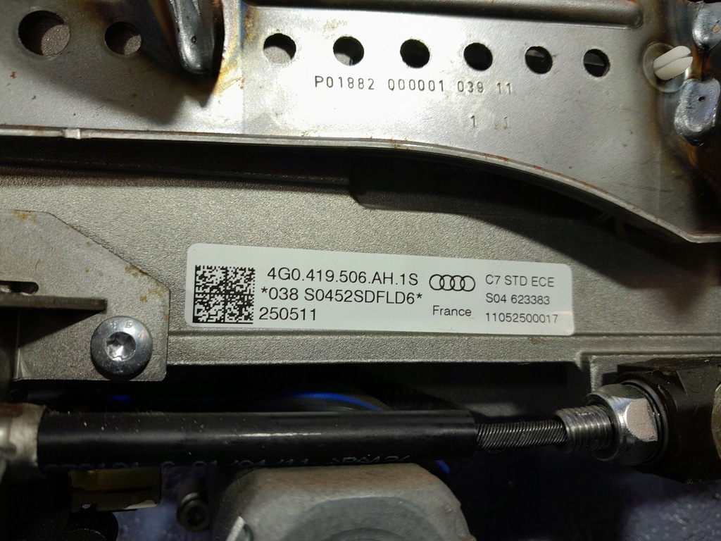 фото №11, Audi a6 c7 колонка кермова 4g0419506ah