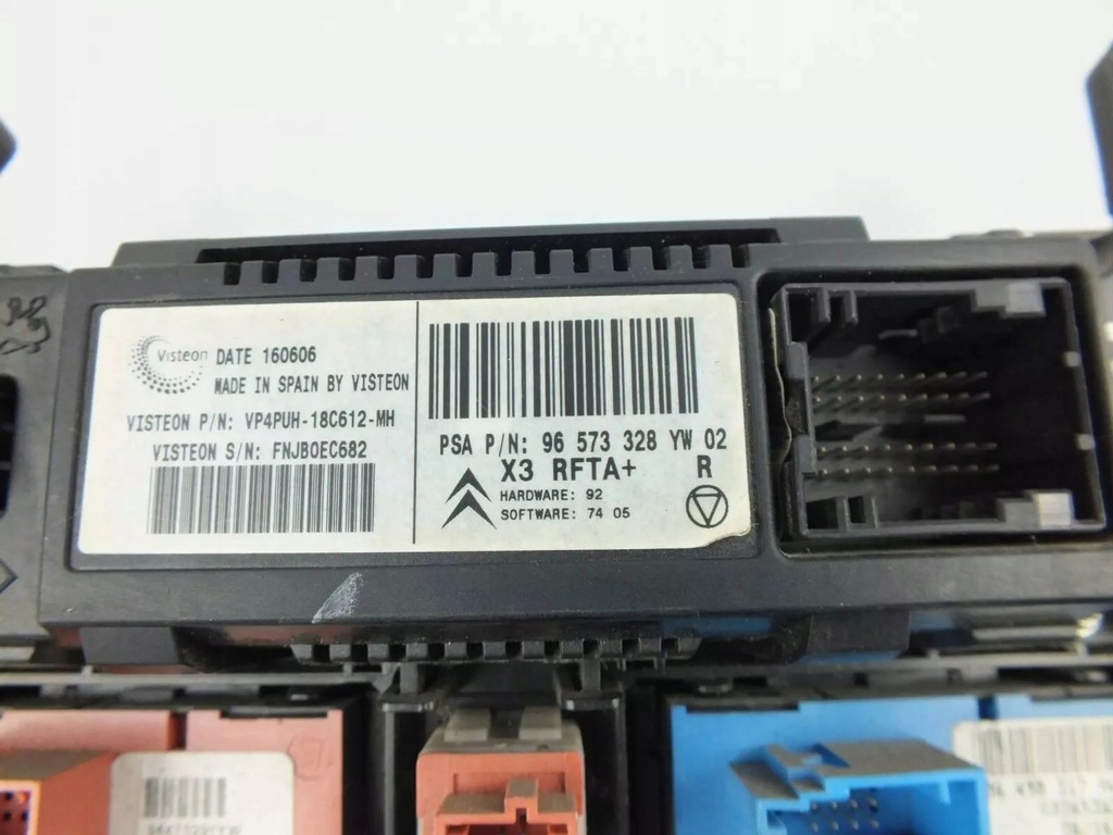 фото №9, Citroen c5 2005 панель кондиционера