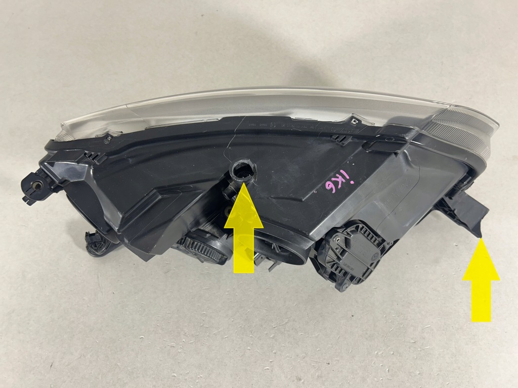 фото №4, Skoda rapid 5jb лампа ліва перед звичайна h7 led фара eur