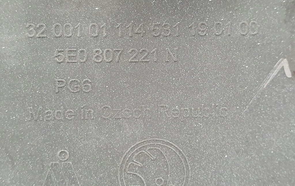 фото №10, Бампер перед pod омыватель pdc skoda octavia iii