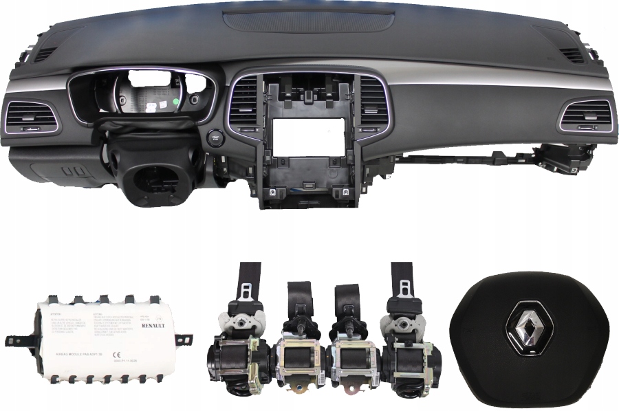 фото №1, Приборная панель консоль подушка безопасности ремни renault talisman