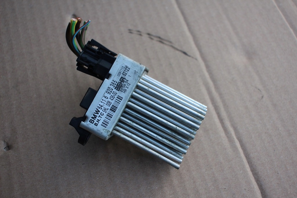 фото №1, Резистор вентилятор jeż резистор bmw e46 e39 e53 x5 e83 x3 z4 e85 6920365