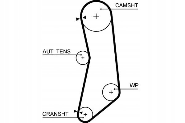 фото №1, Gates ремень распределительного вала alfa romeo mito fiat 500 500