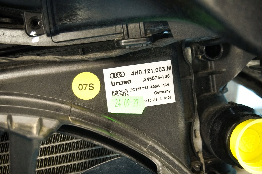 фото №10, Pas передній радіатор вентилятори kpl audi s8 s8 plus lift 4.0tfsi ctfa ddt