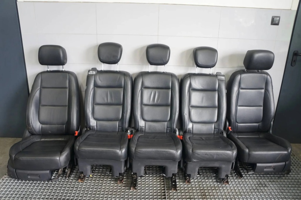 фото №1, Сидіння сидіння комплект перед задня drugi ряд шкіра vw sharan 7n alhambra