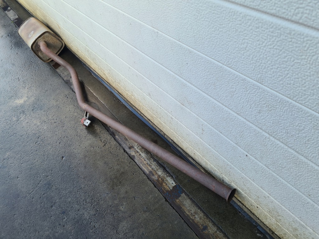 фото №12, Renault twingo ii 1.2 труба вихлопна гасник 8200386236