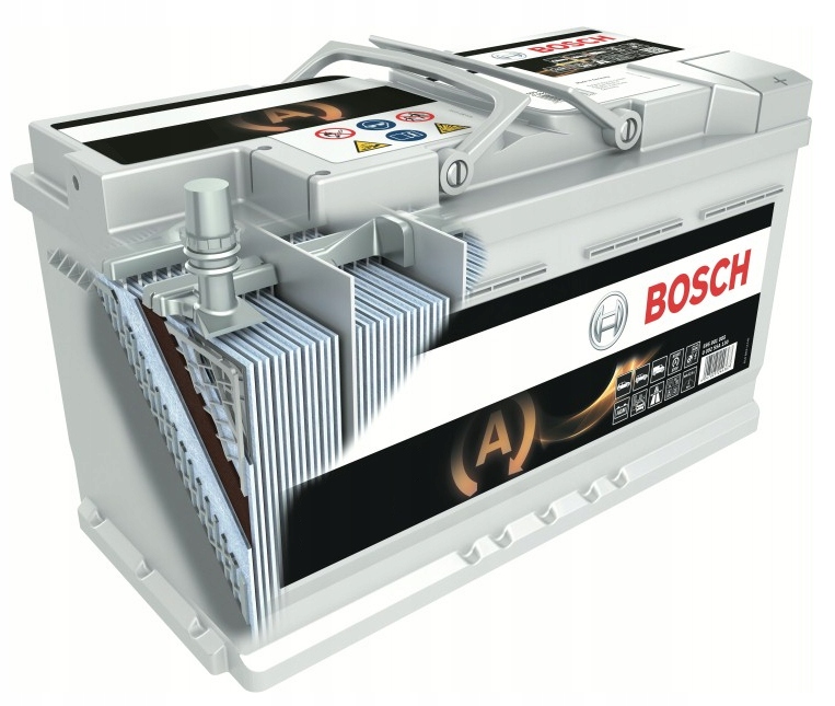 фото №14, Акумулятор 95ah 850a silver s5 agm p+ акумулятор bosch 092 s5a 130