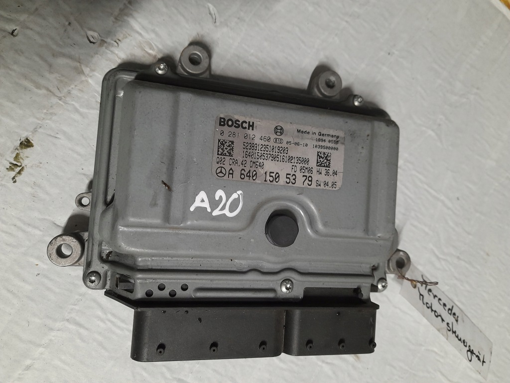 фото №1, Блок управления двигателя mercedes w169 w245 2.0cdi bklasa