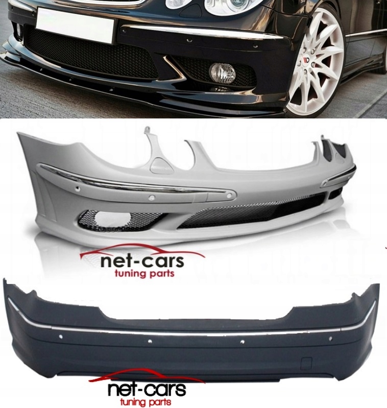 Купить Бампер перед задняя hal mercedes e w211 02-06 amg