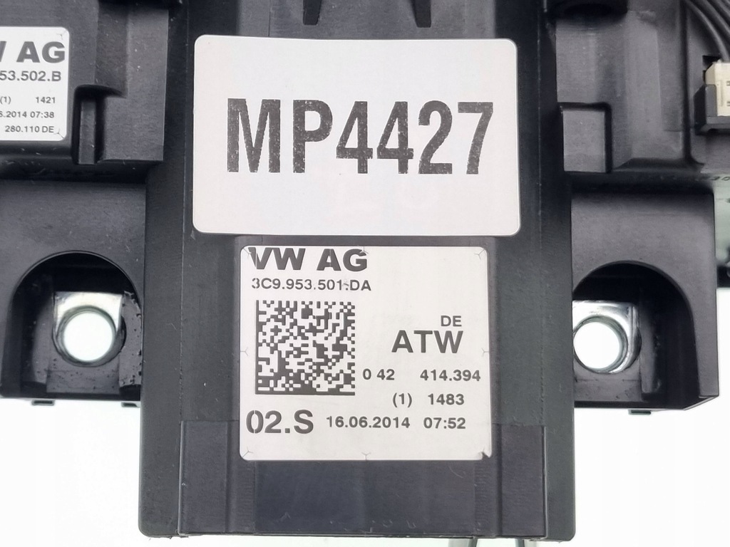 фото №8, Volkswagen passat b7 2012 рычаг / переключатель поворотники дворник