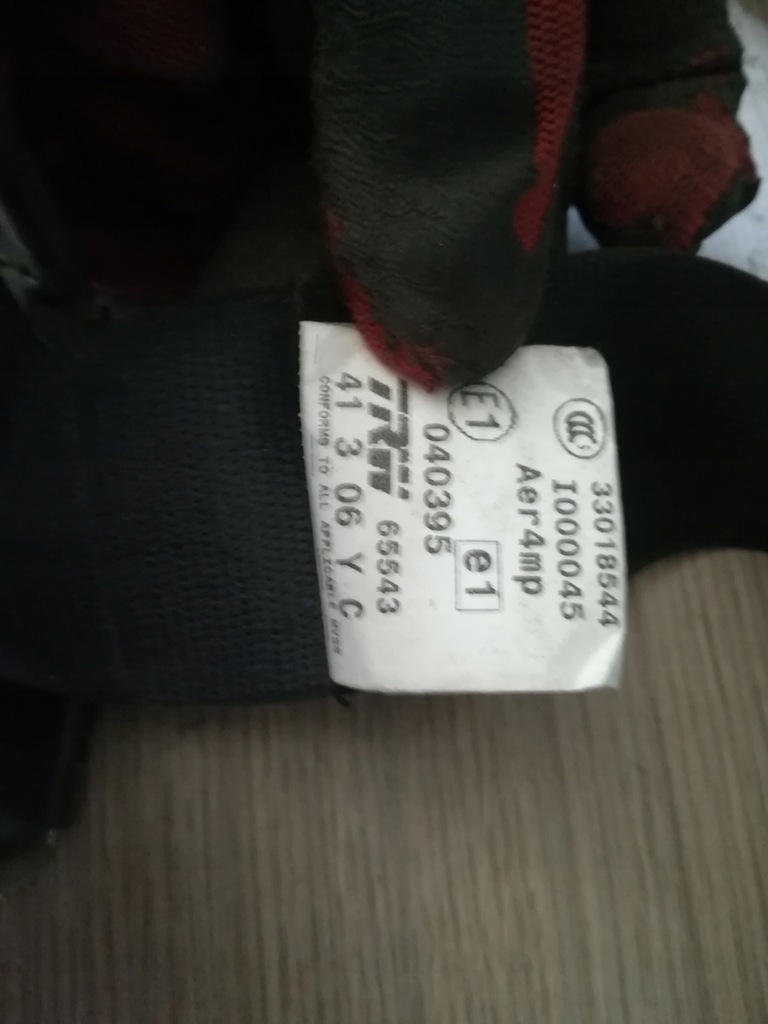 фото №8, Bmw 7 e65 pas безпеки задня задній лівий правий