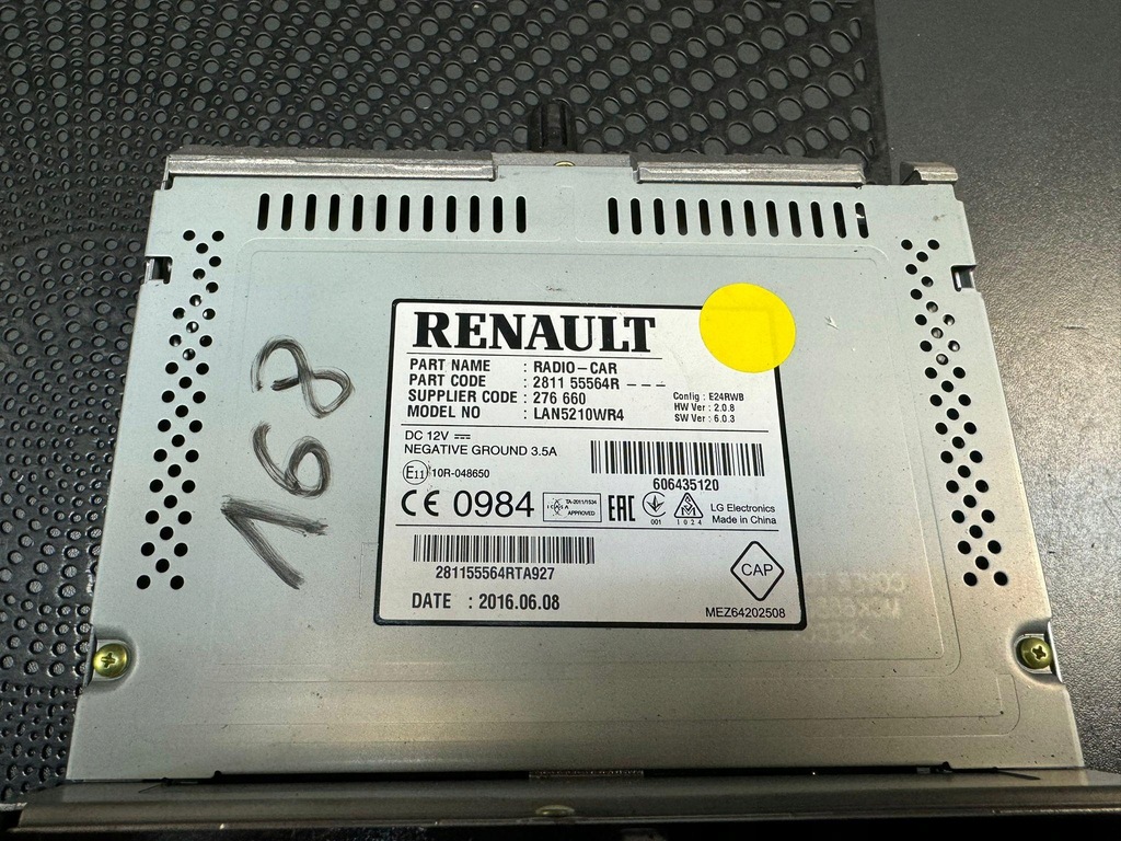 фото №5, Радио навигация дисплей clio iv 281155564r