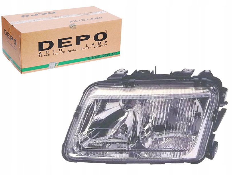 фото №11, Фара лампа левый audi a3 8l 96-99