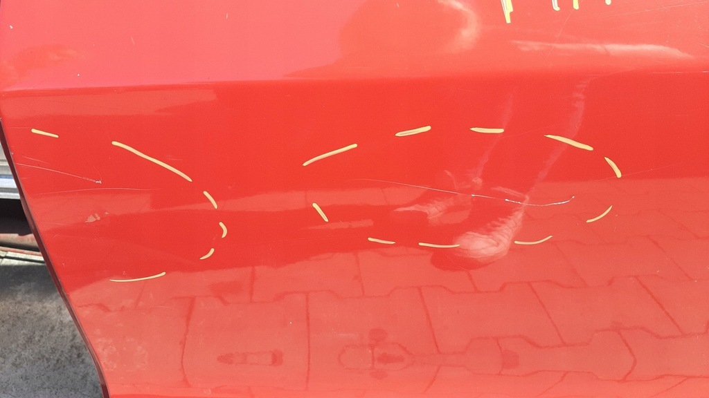 фото №7, Дверь левый задняя fiat panda