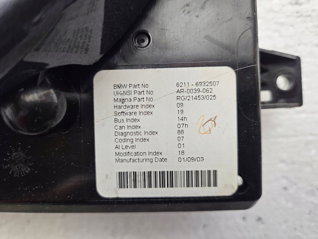 фото №2, Mini r50 r52 r53 one прилади лічильник 6211-6932507 europa