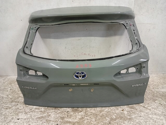 фото №1, Крышка багажника задняя крышка багажника toyota corolla cross 22-