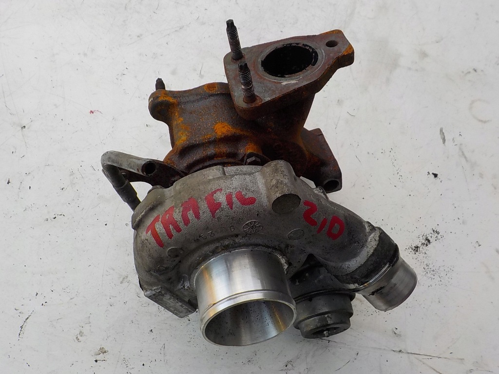 фото №8, Vivaro trafic ii 2.0 dci турбонагнітач 8200466021