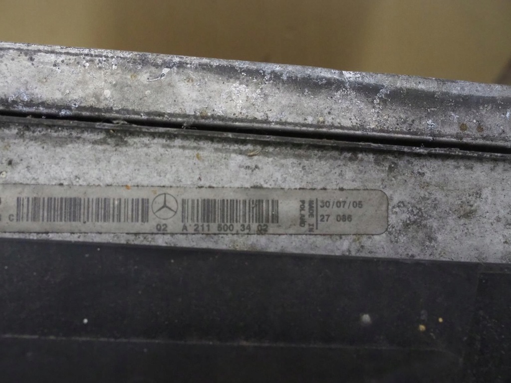 фото №10, Mercedes w211 w219 3.0 cdi v6 радиатор комплект