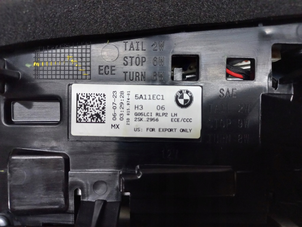 фото №12, Bmw x5 g05 f95 lift задня лампа ліва задня 23-25