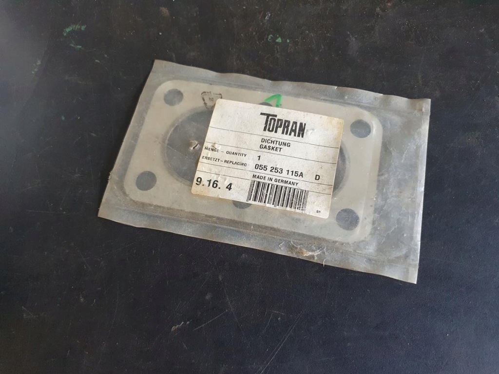 Fiat skoda vw opel for прокладка topran 055253115a Оригінал