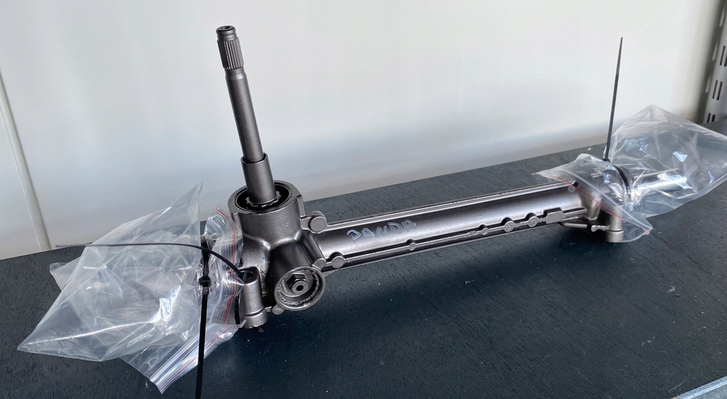 фото №1, Трансмісія рейка рульова система fiat panda ii