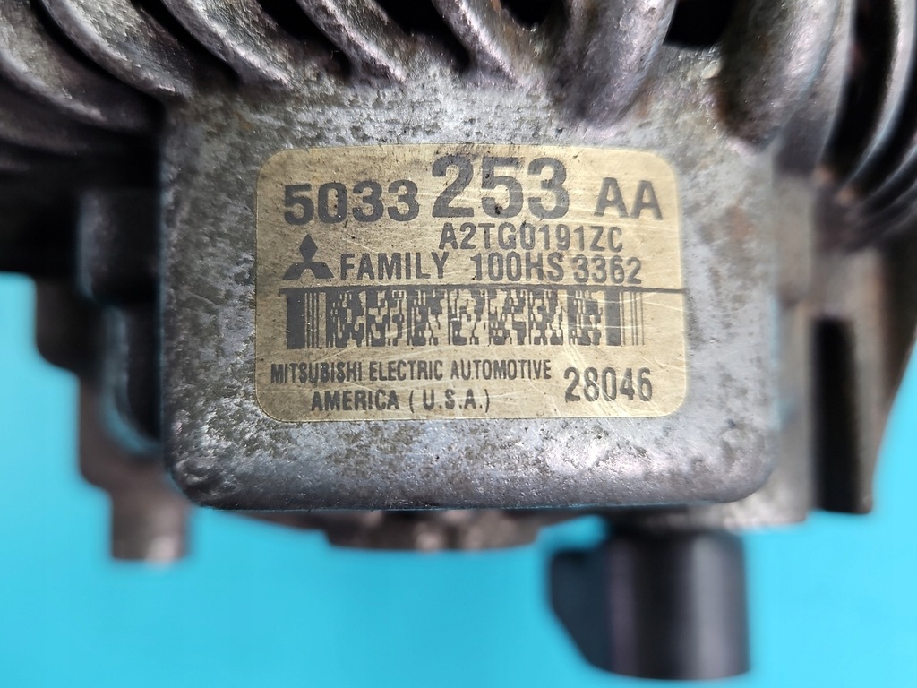 фото №6, Test генератор chrysler pt cruiser 2.0 16v