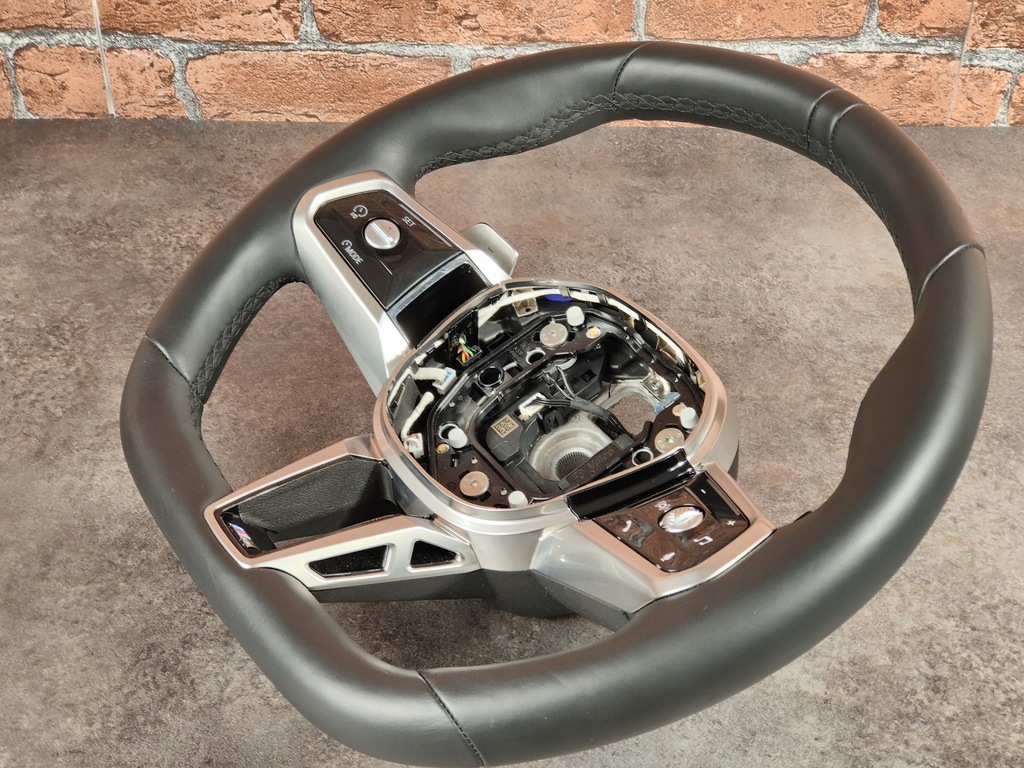 фото №15, Bmw 7 g70 5 g60 воздуховод m набор лепестки переключения мультифункция оригинал czarna