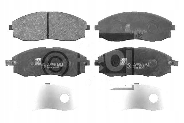 фото №16, Набір - комплект гальмівних колодок гальмівних [febi bilstei