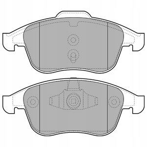Купить Delphi тормозные колодки тормозные перед lp2079 lp2079