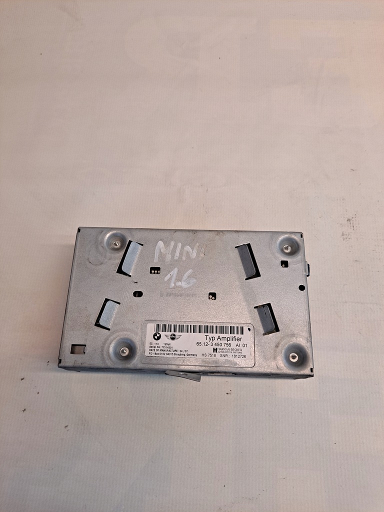 фото №4, Модуль підсилювач аудіо mini cooper r56 3450756