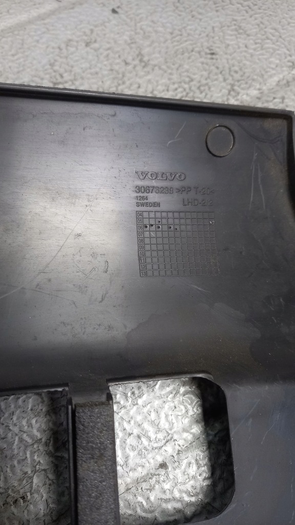 фото №7, Захист панелі приладової панелі 30676238 volvo xc70 ii