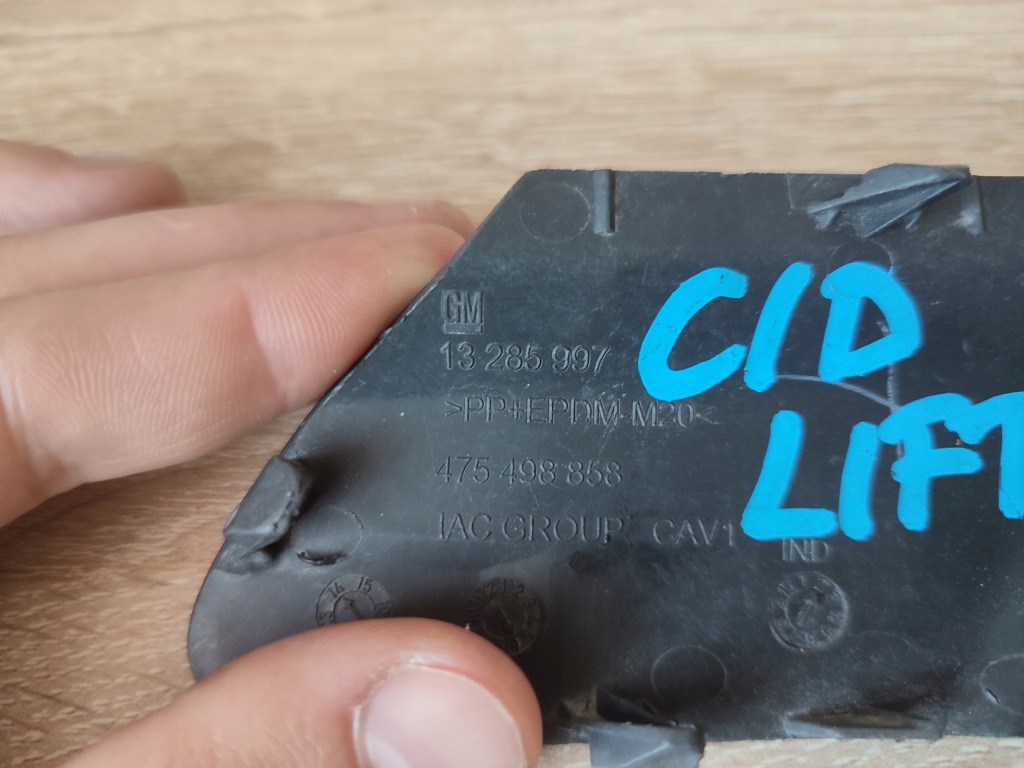 фото №4, Заглушка бампера перед opel corsa d 13285997