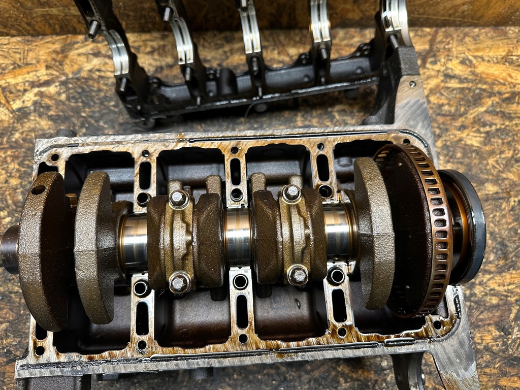 фото №6, Блок двигателя dół wał поршни opel 1.4 turbo b14nel