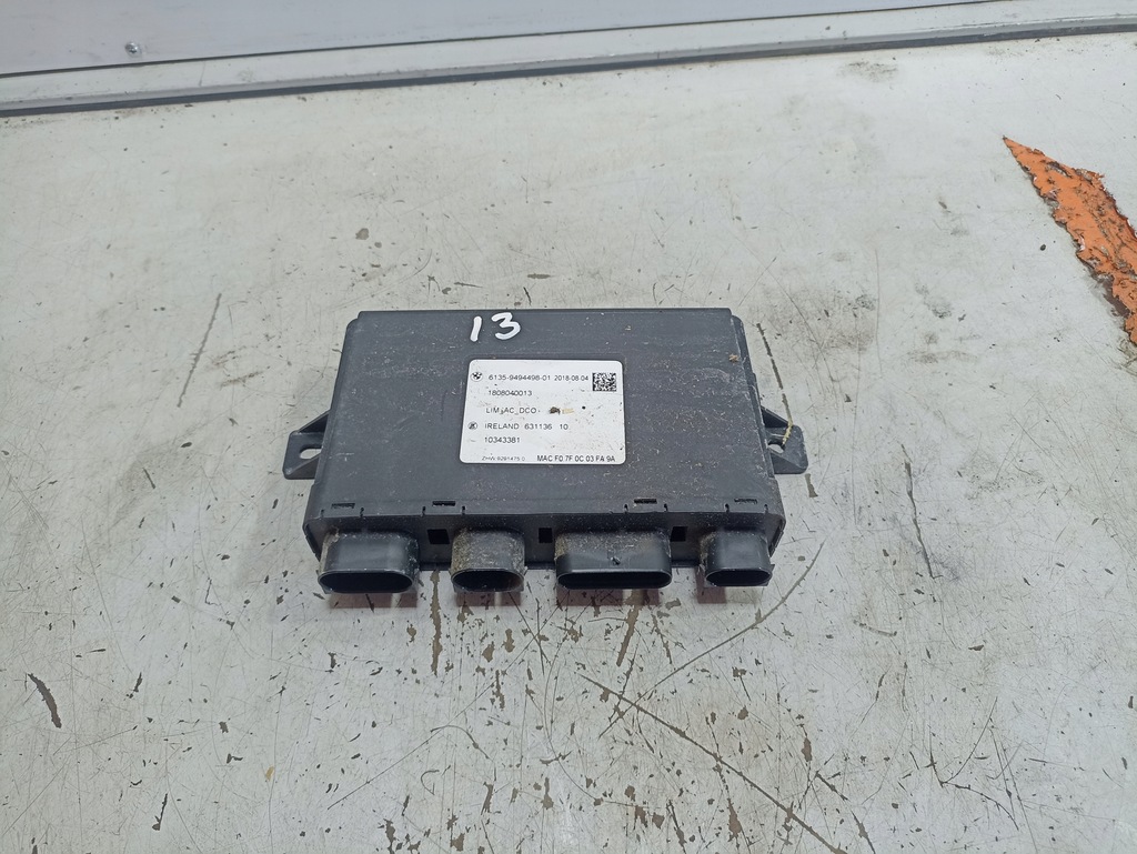 фото №1, Bmw i3 l01 модуль блок управления lim 9494498