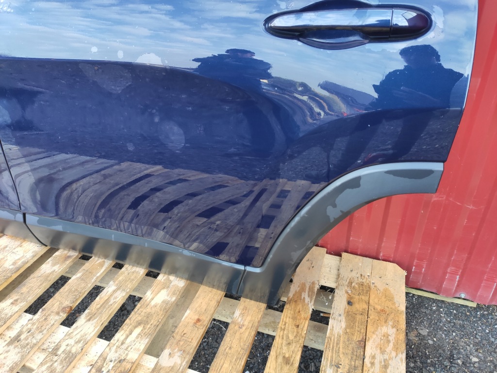 фото №6, Jeep cherokee kl дверь левый задняя левая задние оригинал цвет pbu b.ładne