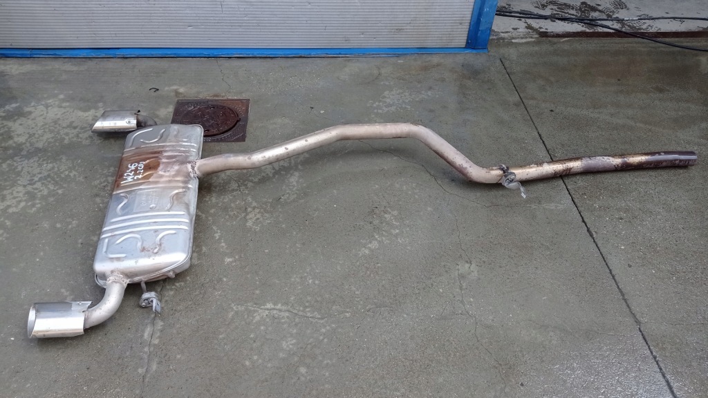 фото №1, Mercedes b-klasa w246 2.2 cdi труба вихлопна гасник 2464910700