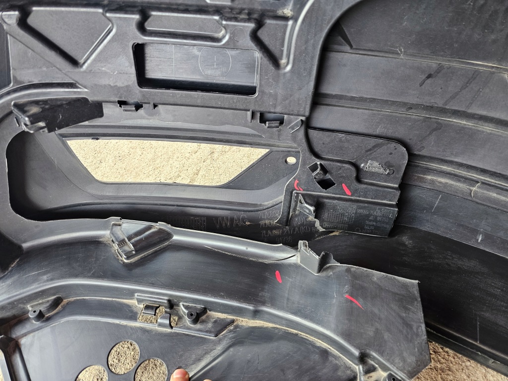 фото №13, Volkswagen transporter t6.1 lift 23r бампер передний перед 7la807221f