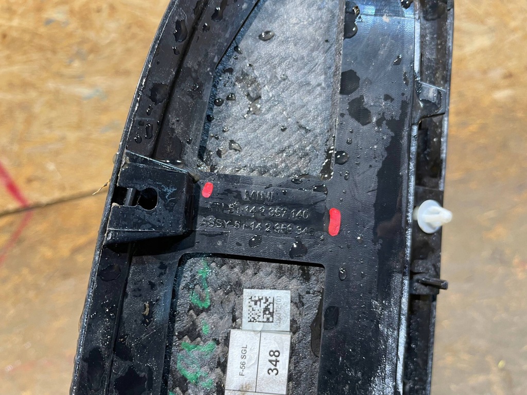 фото №10, Mini cooper iii 3 f55 f56 карбон 13-24 clubman f54 решітка впуск na капот