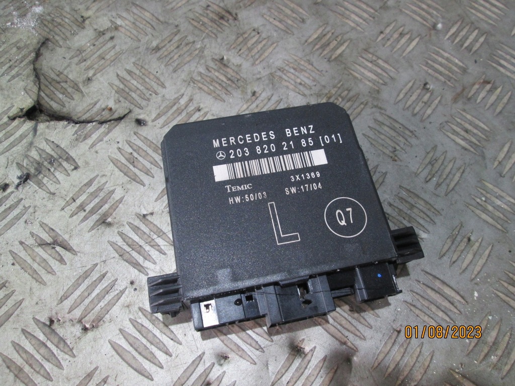 фото №1, Модуль комфорта дверь левый задняя mercedes w203