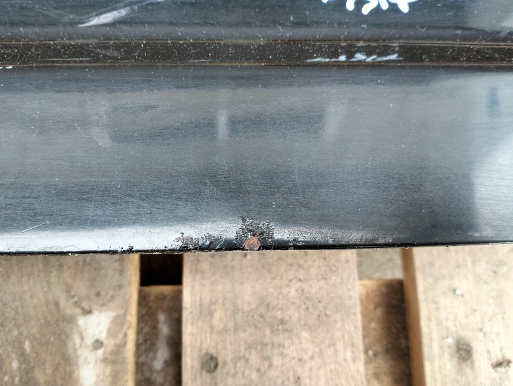 фото №11, Крышка багажника стекло задняя mitsubishi grandis 03-11 оригинал лак