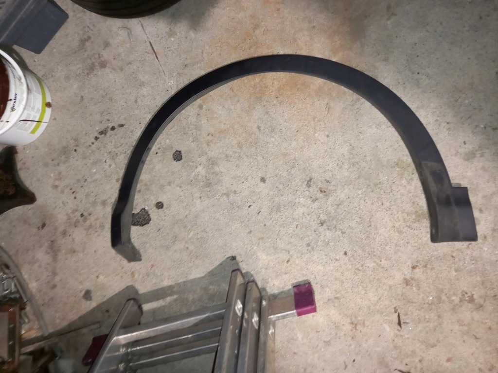 фото №1, Nissan qashqai j11 левая молдинг крыла перед 2013r-