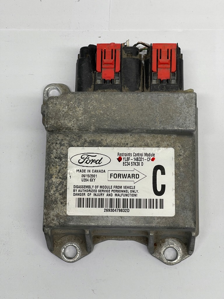 фото №1, Датчик подушка безопасности модуль mazda tribute yl8f-14b321-cf