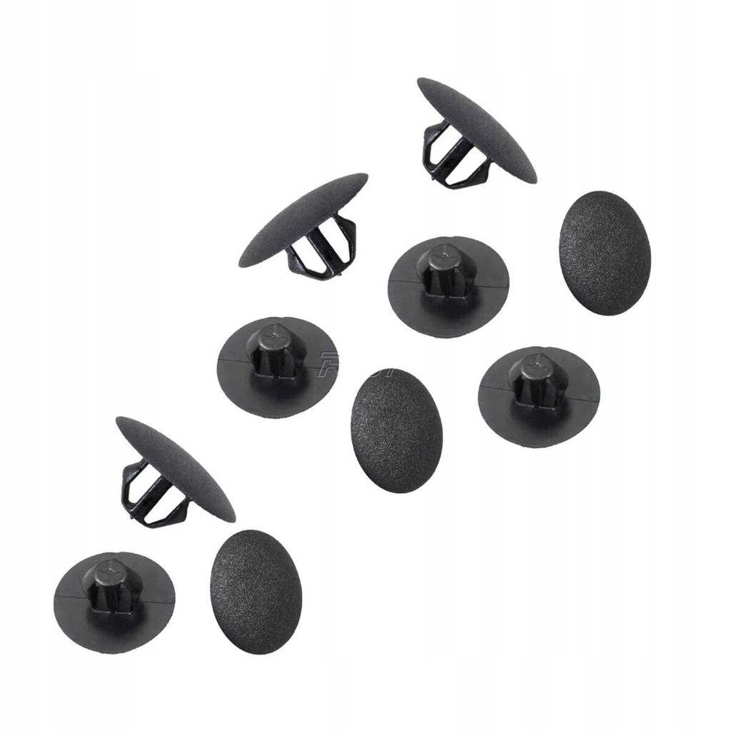 фото №1, 10x кліпса капот шумоізоляція mitsubishi volvo