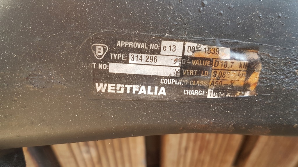 фото №5, Hak буксирувальний opel vectra c westfalia 314296