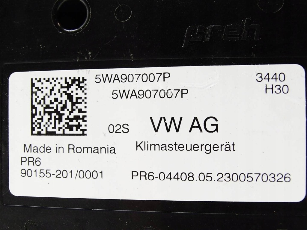 Модуль блок управления кондиционера audi a3 s3 8y vw golf viii 5wa907007p Недорого