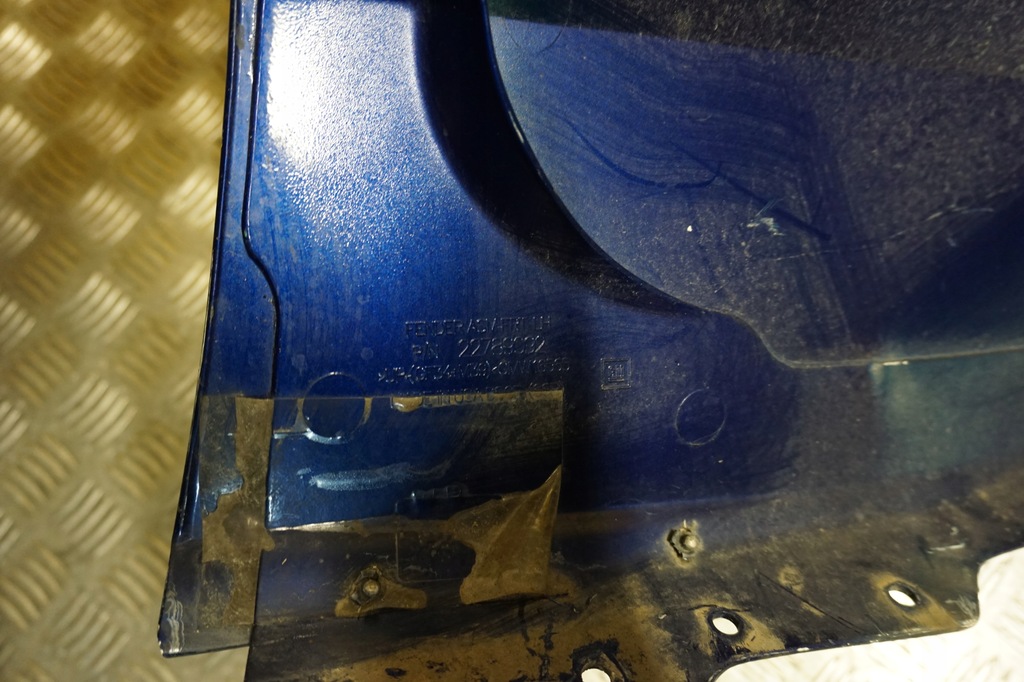 фото №11, Chevrolet corvette c7 2014 - 2019 крыло перед левый передний 22789092