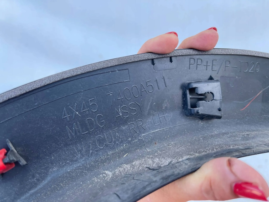 фото №10, Молдинг крила mitsubishi eclipse cross права задня задня 7400a511