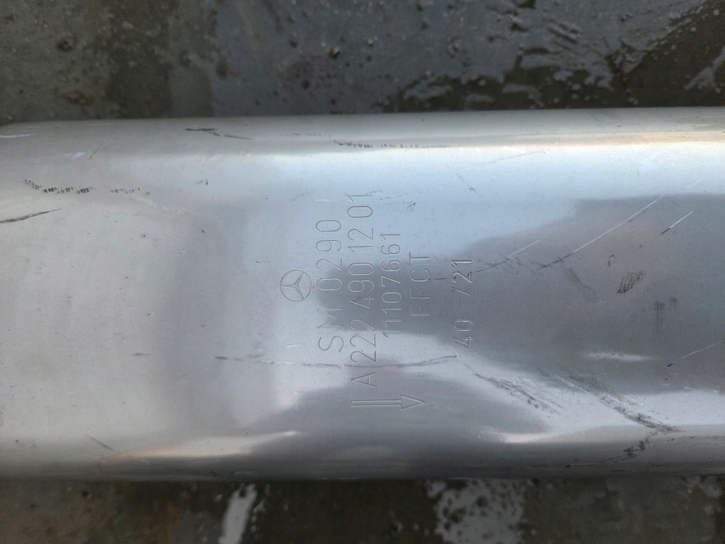 Вихлоп mercedes w223 s650 s680 s580 sl43amg sl55amg sl63 maybach s650 в Україні